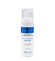 Aravia Professional Soft Cleansing Mousse - Мусс очищающий с успокаивающим действием 160 мл