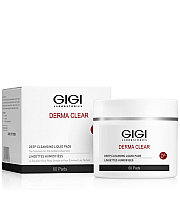 GIGI Derma Clear Deep Cleansing Liquid Pads - Очищающие ватные диски 60 шт.