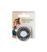 Invisibobble POWER True Black - Резинка-браслет для волос (с подвесом)