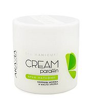 Aravia Professionnal Крем-парафин Натуральный с молочными протеинами и маслом хлопка 270 мл