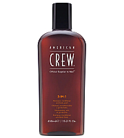 American Crew Classic 3-in-1 - Средство 3 в 1 Шампунь, Кондиционер и Гель для душа 450 мл