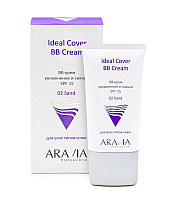 Aravia Professional SPF-15 Ideal Cover BB-Cream Sand 02 - BB-крем увлажняющий туба 50 мл