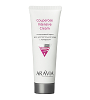 Aravia Professional Couperose Intensive Cream - Интенсивный крем для чувствительной кожи с куперозом 50 мл