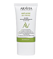 Aravia Laboratories Anti-Acne BB Cream 14 Light Tan - BB-крем против несовершенств 50 мл