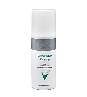 Aravia Professional Detox Carbon Cleanser - Гель для умывания с активированным углём 150 мл