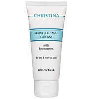 Christina Trans Dermal Cream with Liposomes - Трансдермальный крем с липосомами для сухой и нормальной кожи 60 мл
