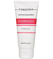 Christina Sea Herbal Beauty Mask Strawberry - Клубничная маска красоты для нормальной кожи 60 мл