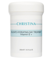 Christina Delicate Hydrating Day Treatment + Vitamin E - Деликатный увлажняющий дневной лечебный крем с витамином Е 250 мл