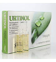 Dikson Urtinol - Тонизирующее противосеборейное ампульное средство с экстрактом крапивы для жирной кожи головы 10*10 мл