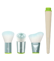 EcoTools Interchangeables Blush + Glow - Набор кистей для макияжа со сменными насадками