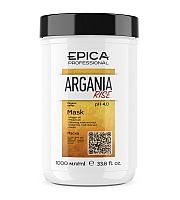 Epica Professional Argania Rise Organic - Маска для придания блеска с маслом арганы 1000 мл