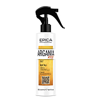 Epica Professional Argania Rise Organic - Спрей для придания блеска волосам с комплексом масел 250 мл