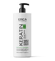 Epica Professional Keratin PRO - Шампунь для реконструкции и глубокого восстановления волос 1000 мл