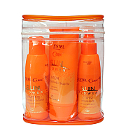 Estel Professional Curex Sun Flower - Косметический дорожный набор для волос (шампунь, маска и спрей)
