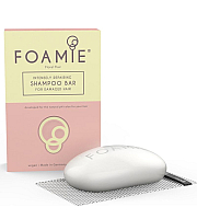 Foamie Floral Flair - Твердый шампунь для поврежденных волос 100 г