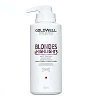 Goldwell Dualsenses Blondes And Highlights 60sec Treatment - Интенсивный уход за 60 секунд 500 мл