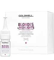 Goldwell Dualsenses Blondes and Highlights Color Lock Serum – Сыворотка для сохранения блонд-оттенка 12*18 мл