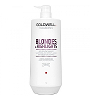 Goldwell Dualsenses Blondes and Highlights Anti-Yellow Shampoo – Шампунь против желтизны 1000 мл