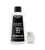 Goldwell Topchic Cream Developer Lotion 40 vol. - Окислитель для краски 12% 80 мл (розлив)
