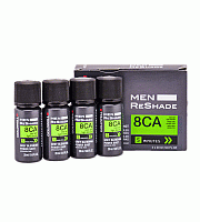 Goldwell Men Reshade Grey Blending Power Shot 8CA - Экспресс-корректор седины светлый блондин 4x20 мл