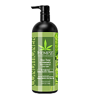Hempz Tea Tree and Chamomile Herbal Conditioner - Кондиционер Здоровые волосы Чайное дерево и Ромашка 1000 мл