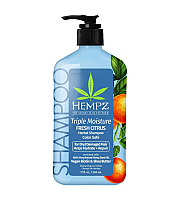 Hempz Triple Moisture Daily Herbal Replenishing Shampoo - Шампунь Тройное увлажнение 500 мл