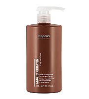 Kapous Professional Magic Keratin - Реструктурирующая маска для волос с кератином 750 мл