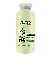 Kapous Studio Professional Shampoo For Hair With Avocado and Oliva Oils - Шампунь увлажняющий для волос с маслами авокадо и оливы 350 мл
