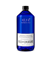 Keune 1922 Care Essential Shampoo - Универсальный шампунь для волос и тела 1000 мл