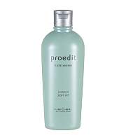 Lebel Proedit Care Works Soft Fit Shampoo - Шампунь для жестких и непослушных волос 300 мл