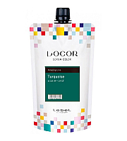 Lebel Locor Serum Color Turquoise - Краситель-уход оттеночный, бирюзовый 300 г