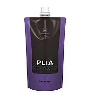Lebel PLIA Relaxer H1 - Крем для сенсорного выпрямления тонких волос, шаг 1 400 мл