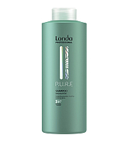 Londa P.U.R.E Shampoo Shea Butter - Шампунь для волос с маслом ши 1000 мл