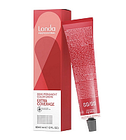 Londa Extra Coverage 4/07 - Тонирующая крем-краска для волос, тон шатен натурально-коричневый 60 мл