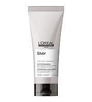 L'Oreal Professionnel Serie Expert Silver - Кондиционер для нейтрализации желтизны осветленных и седых волос, 200 мл