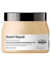 L'Oreal Professionnel Absolute Repair Gold - Маска с кремовой текстурой для восстановления очень поврежденных волос 500 мл