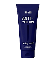 Ollin Anti-Yellow Toning Mask - Тонирующая маска для волос 250 мл 