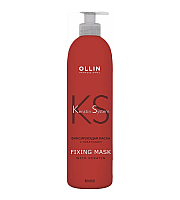 Ollin Keratin System Fixing Mask - Фиксирующая маска с кератином 500 мл