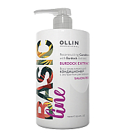 OLLIN BASIC LINE Reconstructing Shampoo -  Восстанавливающий шампунь с экстрактом репейника 1000мл