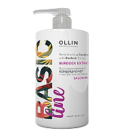 OLLIN BASIC LINE Reconstructing Conditioner - Восстанавливающий кондиционер с экстрактом репейника, 750мл