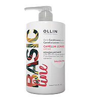 OLLIN BASIC LINE Daily Conditioner - Кондиционер для частого применения с экстрактом листьев камелии, 750мл