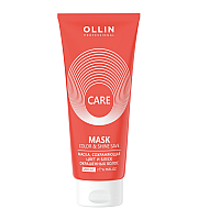 Ollin Care Color and Shine Save Mask - Маска, сохраняющая цвет и блеск окрашенных волос 200 мл