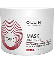 Ollin Care Almond Oil Mask - Маска против выпадения волос с маслом миндаля, 500 мл
