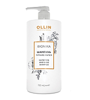 Ollin Bionika Nutrition and Shine - Шампунь "Питание и блеск" 750 мл