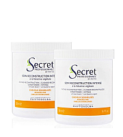Kydra Secret Professionnel Soin Reconstruction Intense - Реконструирующая маска для повреждённых волос с растительным кератином 1000 мл