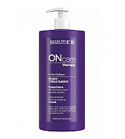 Selective Professional On Care Color Defense Silver Power Shampoo - Шампунь серебряный для обесцвеченных или седых волос 1000 мл