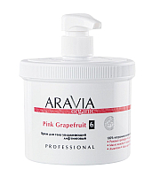 Aravia Organic Pink Grapefruit - Крем для тела увлажняющий лифтинговый 550 мл