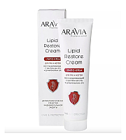 Aravia Professional Lipid Restore Cream - Липо-крем для рук и ногтей восстанавливающий с маслом ши и д-пантенолом 100 мл