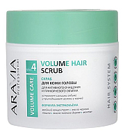 Aravia Professional Volume Hair Scrub - Скраб для кожи головы для активного очищения и прикорневого объема 300 мл