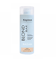 Kapous Professional Blond Bar - Питательный оттеночный бальзам для оттенков блонд Песочный 200 мл 